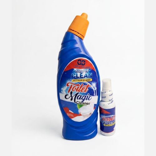 G&D Square Super Clean Toilet Magic Cleaner — Kills 99.9% of Germs