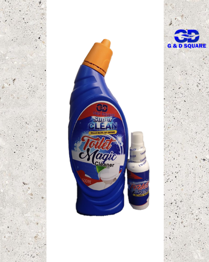 Toilet Magic Clear + FREE Toilet Fresh — Sparkling Clean, Lasting Freshness!500ml