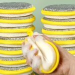 G&D Square 3-in-1 Double-Sided Dishwashing Sponge