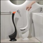 Luxury Swan-Shaped Toilet Brush — Exquisite, Fashionable & Functional